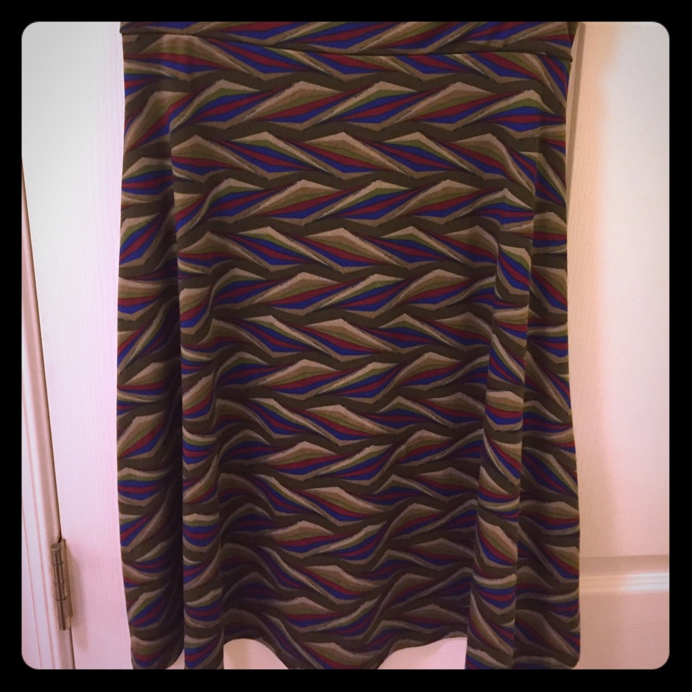 Size Large Azure LuLaRoe skirt