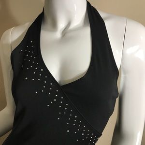 Black evening dress