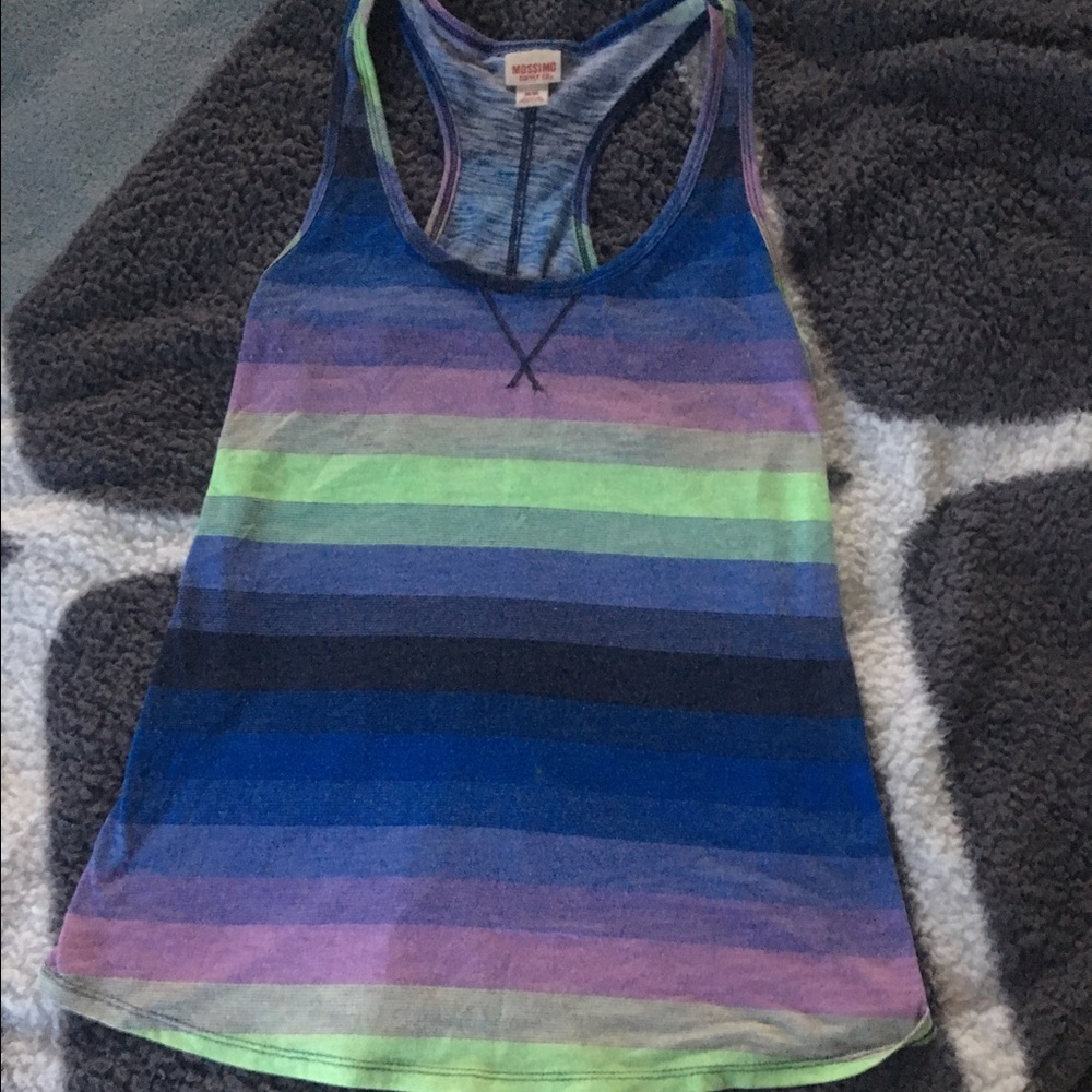 Cute multi colored tank