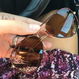 Ray Ban classic tortoise aviators