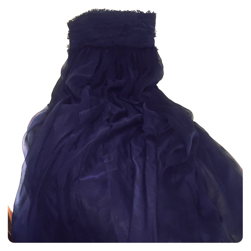 Navy blue bridesmaid dress