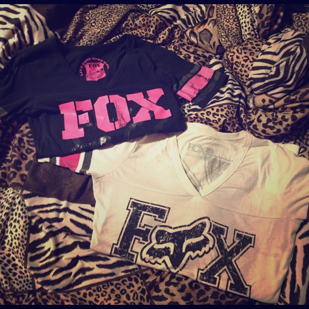 2 fox shirts!