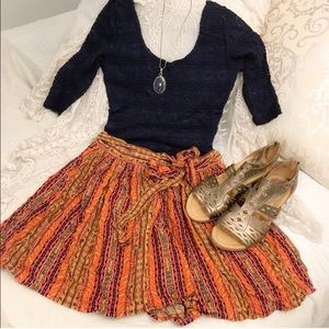 NWOT SALE❗️Boho Tribal Gypsy skirt