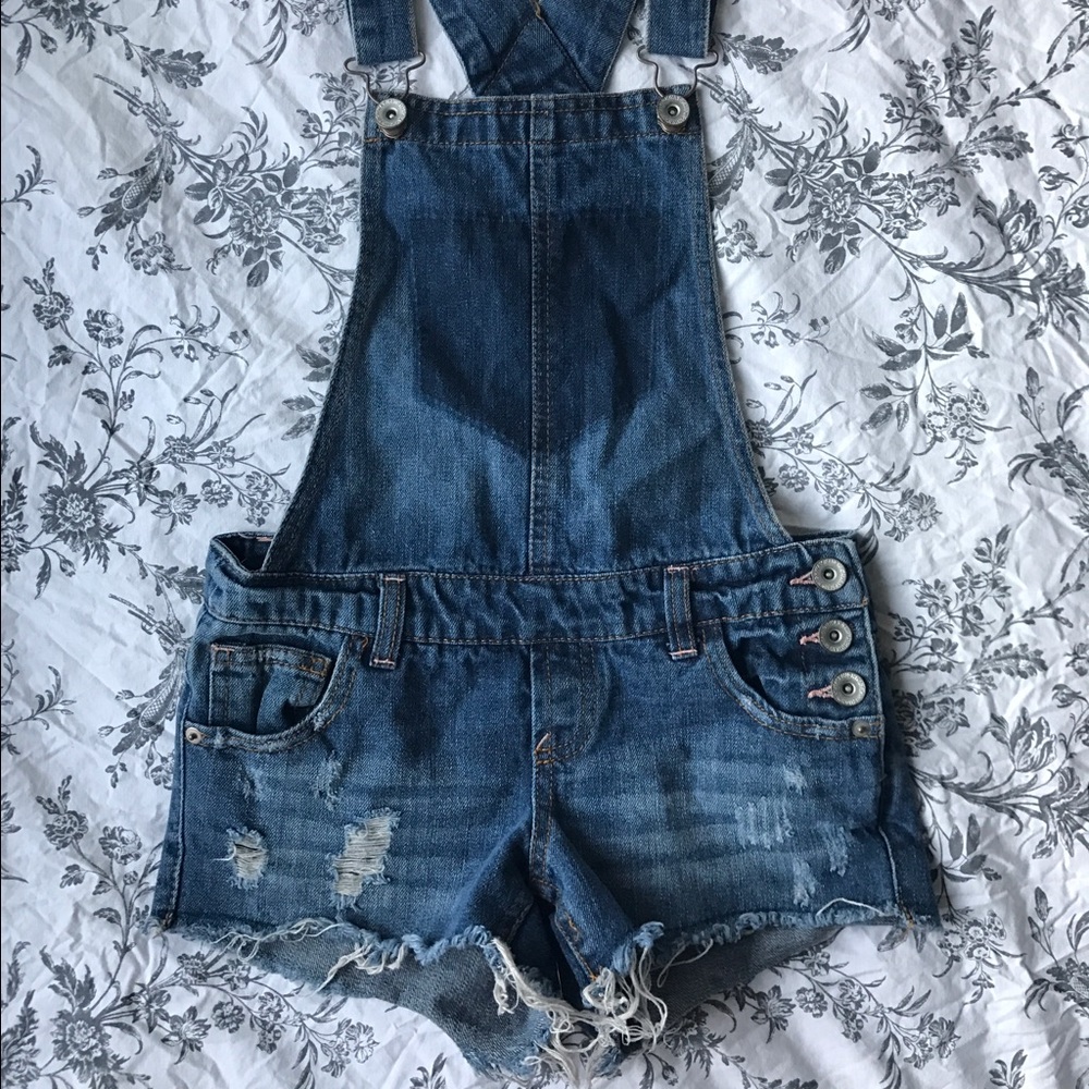 Fashionable girls overalls