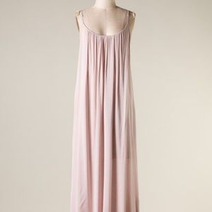 Backless Boho Maxi Dress