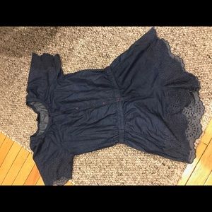French Connection Jean Romper