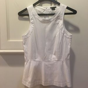 Theory Peplum White Top