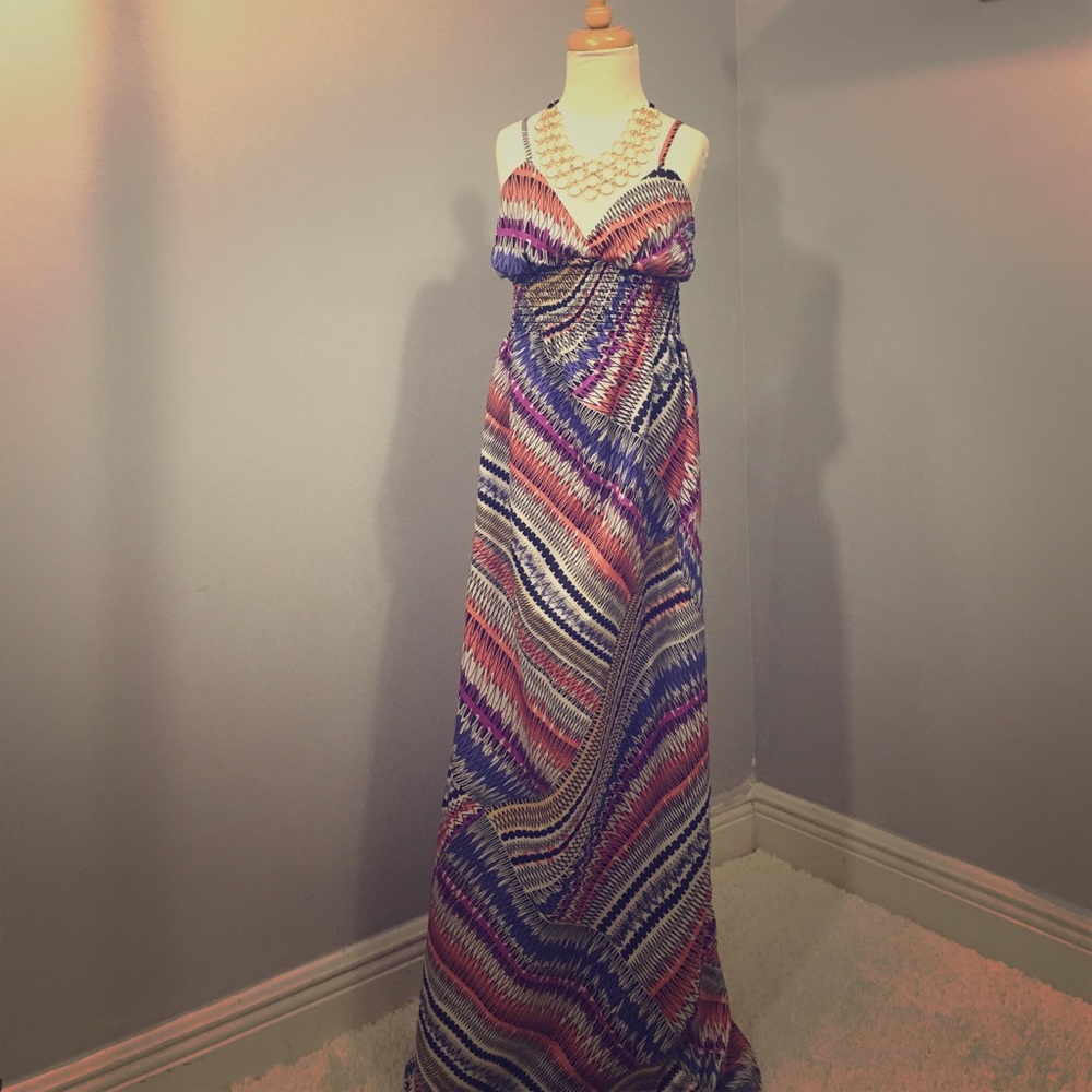 Multicolored Maxi Dress by Aqua