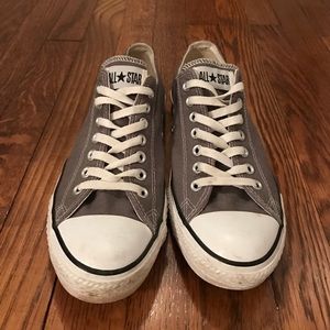 Grey converse all stars