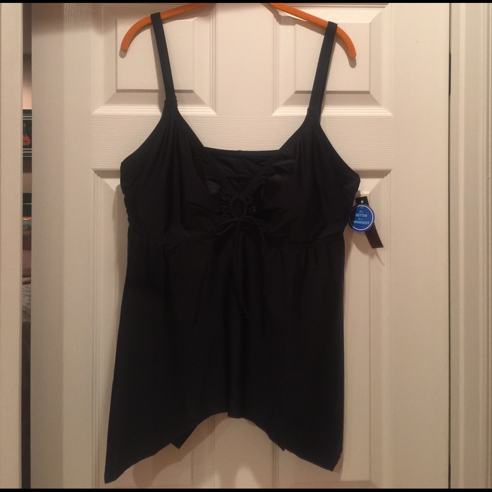 Swimsuitsforall tankini.