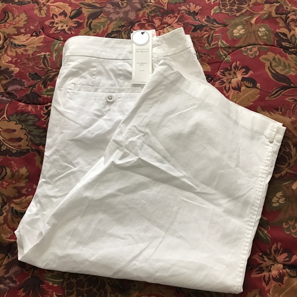 18W Charter Club PS+ Capris