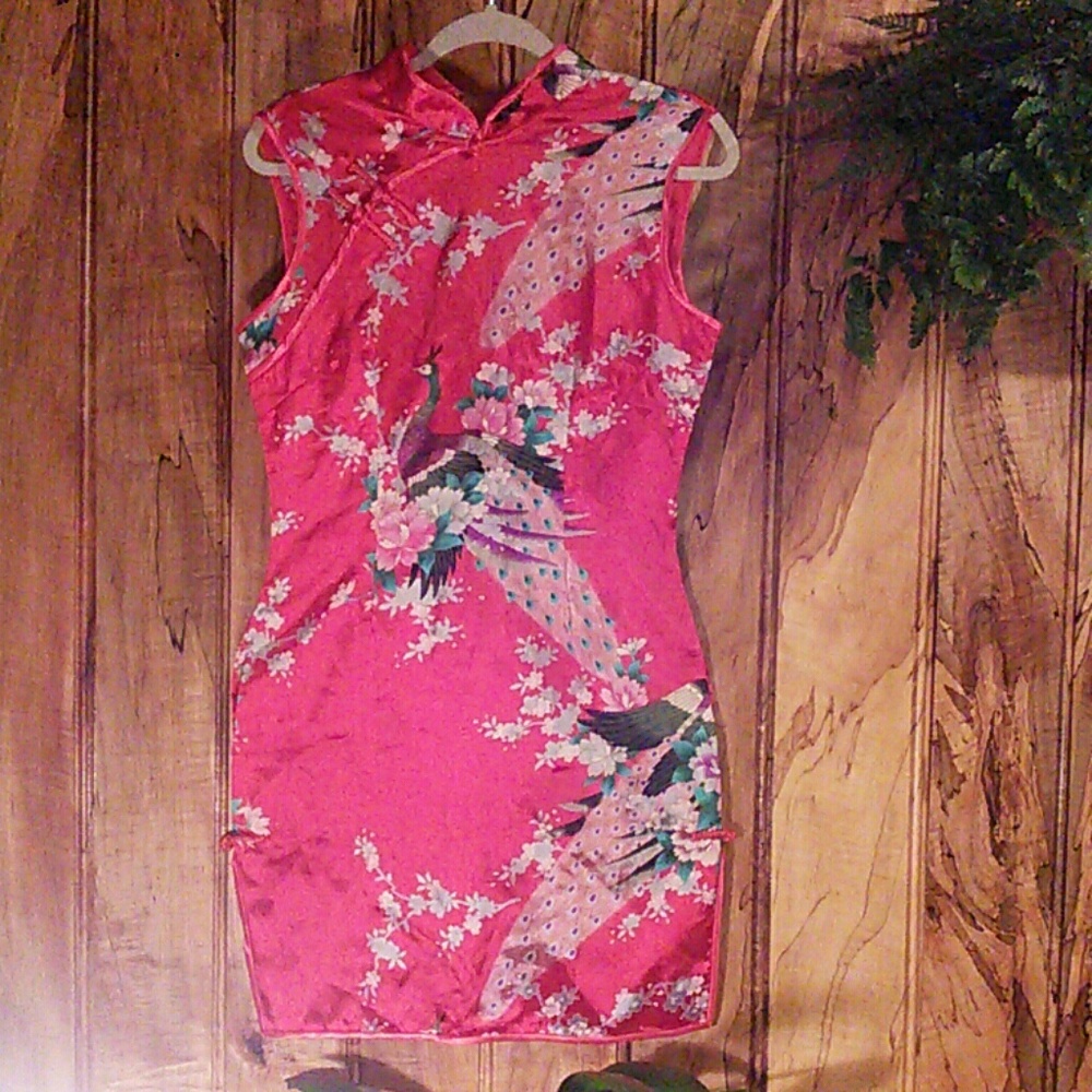 Eastern collection silk dress