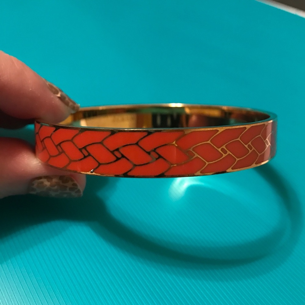 Orange/gold jcrew bracelet