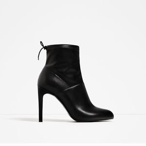 Zara Black Ankle Boots