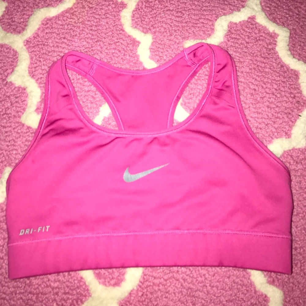 Hot Pink Nike Sports Bra!!!!