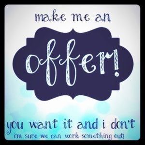 All reasonable offers are welcomed
        Xoxo