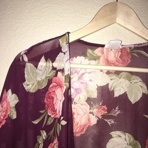 Flowered Kimono