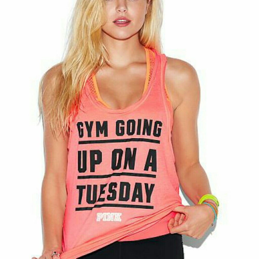 Vs Pink Tank Top