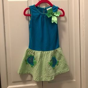 Rare editions Toddler fishy dress 🐠