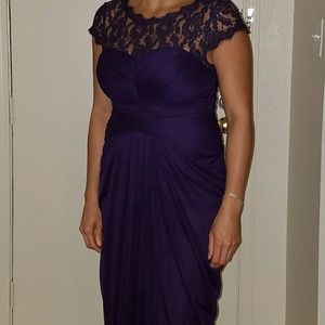 Adrianna Papell Purple Formal Dress