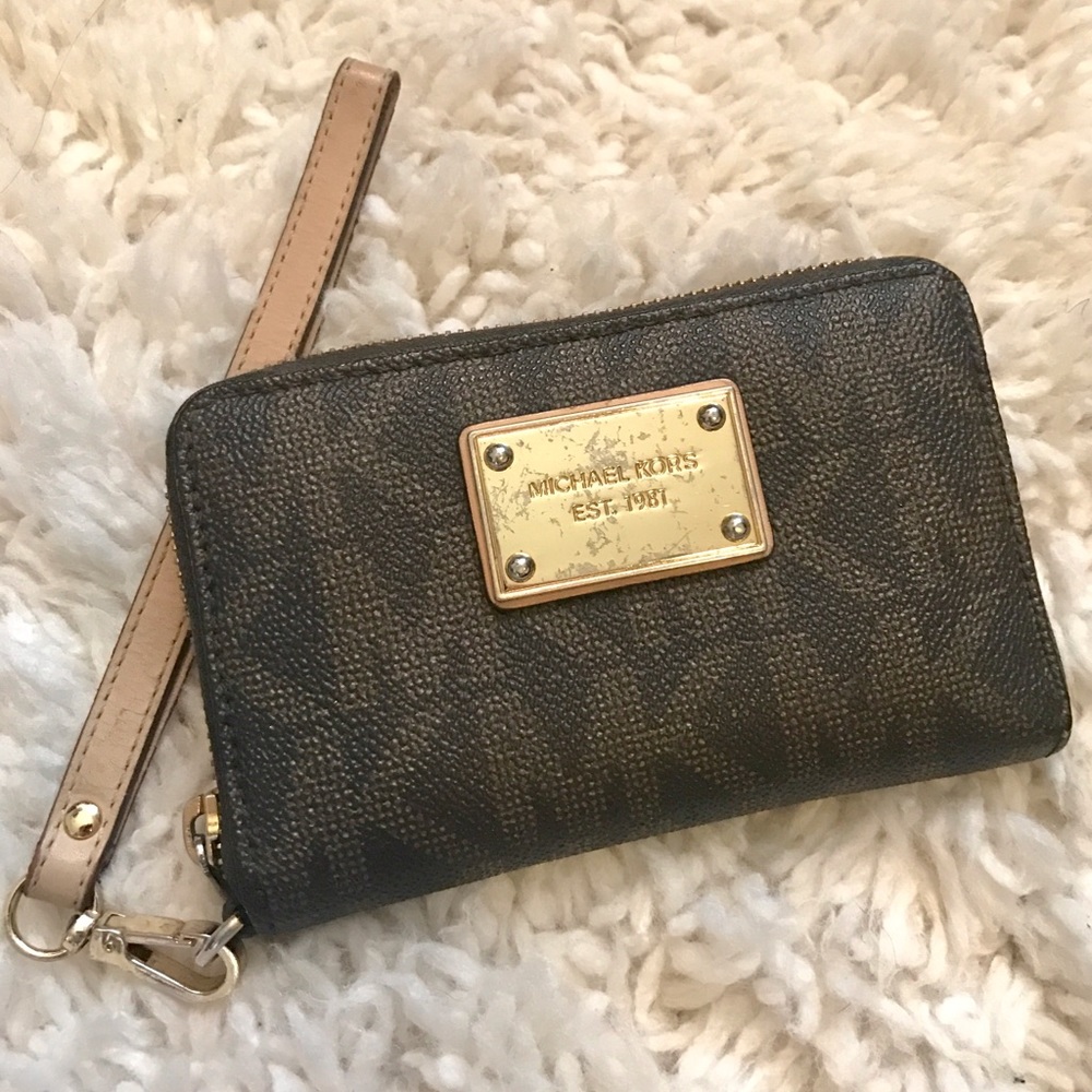 Michael Kors Canvas Wallet
