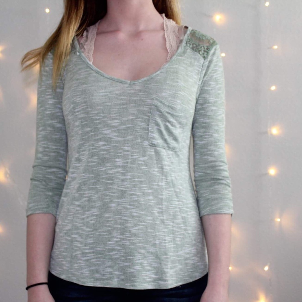 Sheer shirt