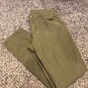 Banana Republic Dark Green Jeans