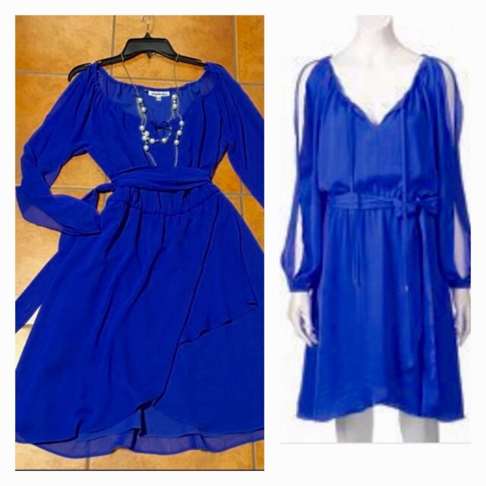 "Stunning" NWOT....JLO's Cold Shoulder Dress