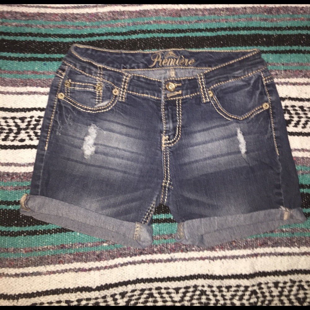 jean shorts