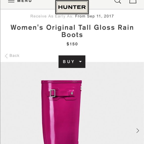 Hunter 😍💄💋 boots - Picture 6 of 8