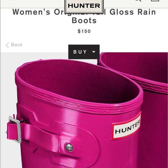 Hunter 😍💄💋 boots - Picture 7 of 8