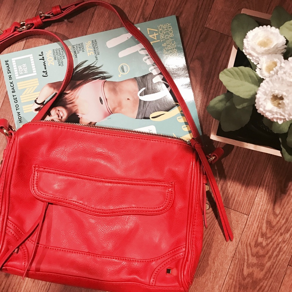 Jessica Simpson Red Crossbody Bag