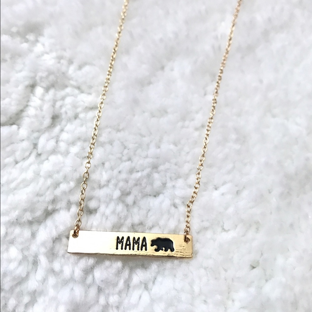 Mama Bear Necklace Mothers Day