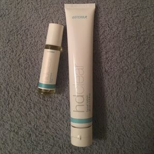 DoTerra facial lotion and essential oil
