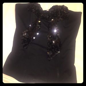 Strapless corset top