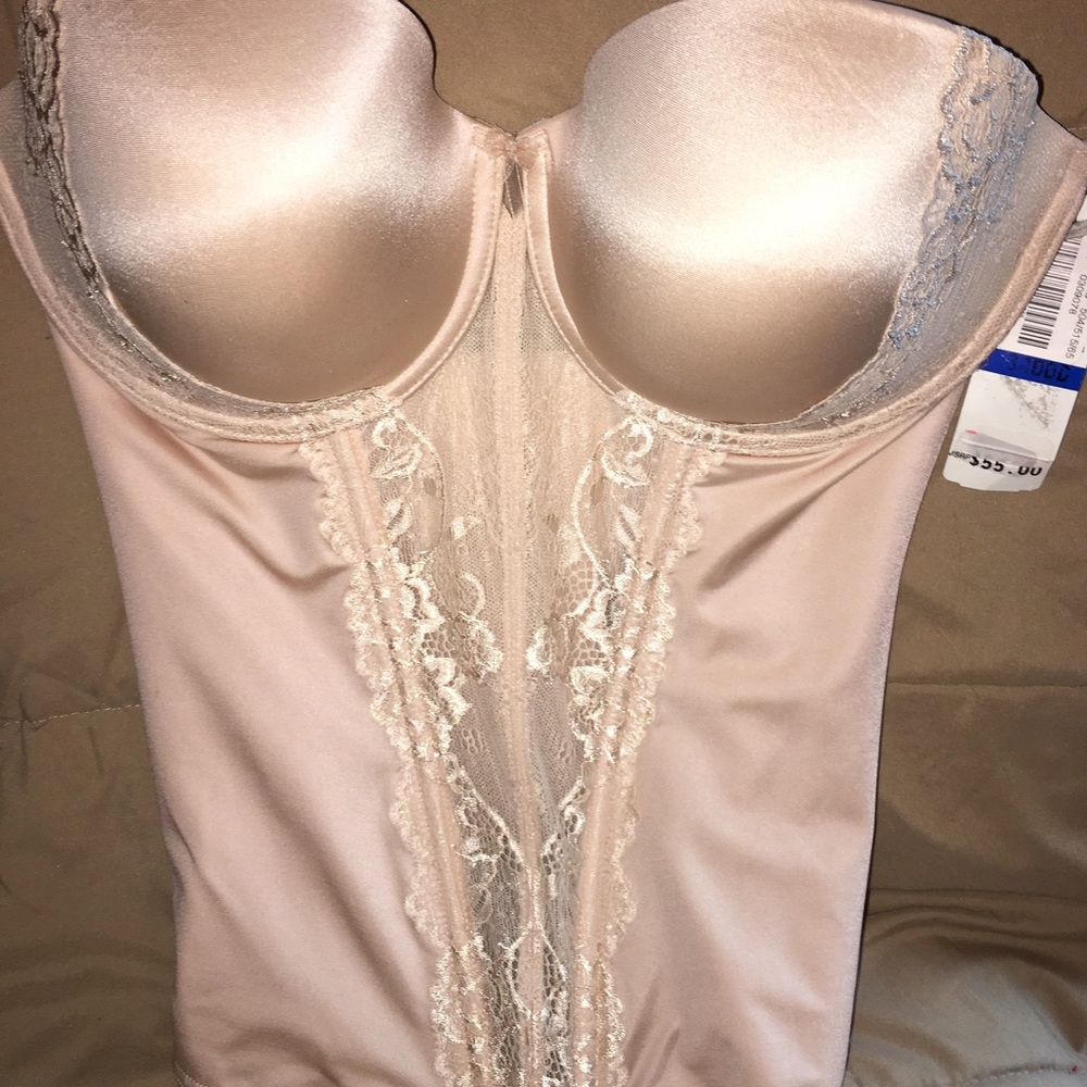Sexy Cassandra nude bustier new with tags 34DDD