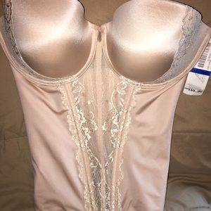 Sexy Cassandra nude bustier new with tags 34DDD