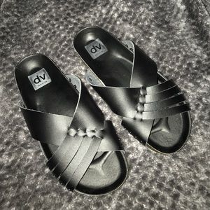 Cross band (criss cross band) Dolce Vita slides
