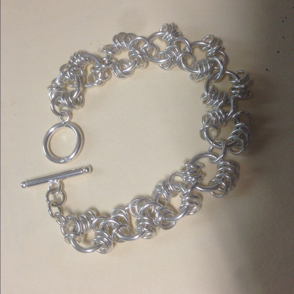 Sterling Silver bracelet link