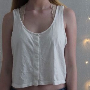 White tank top