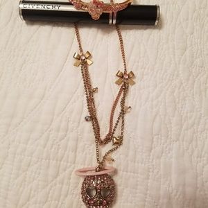 Betsey johnson Necklace and bangle