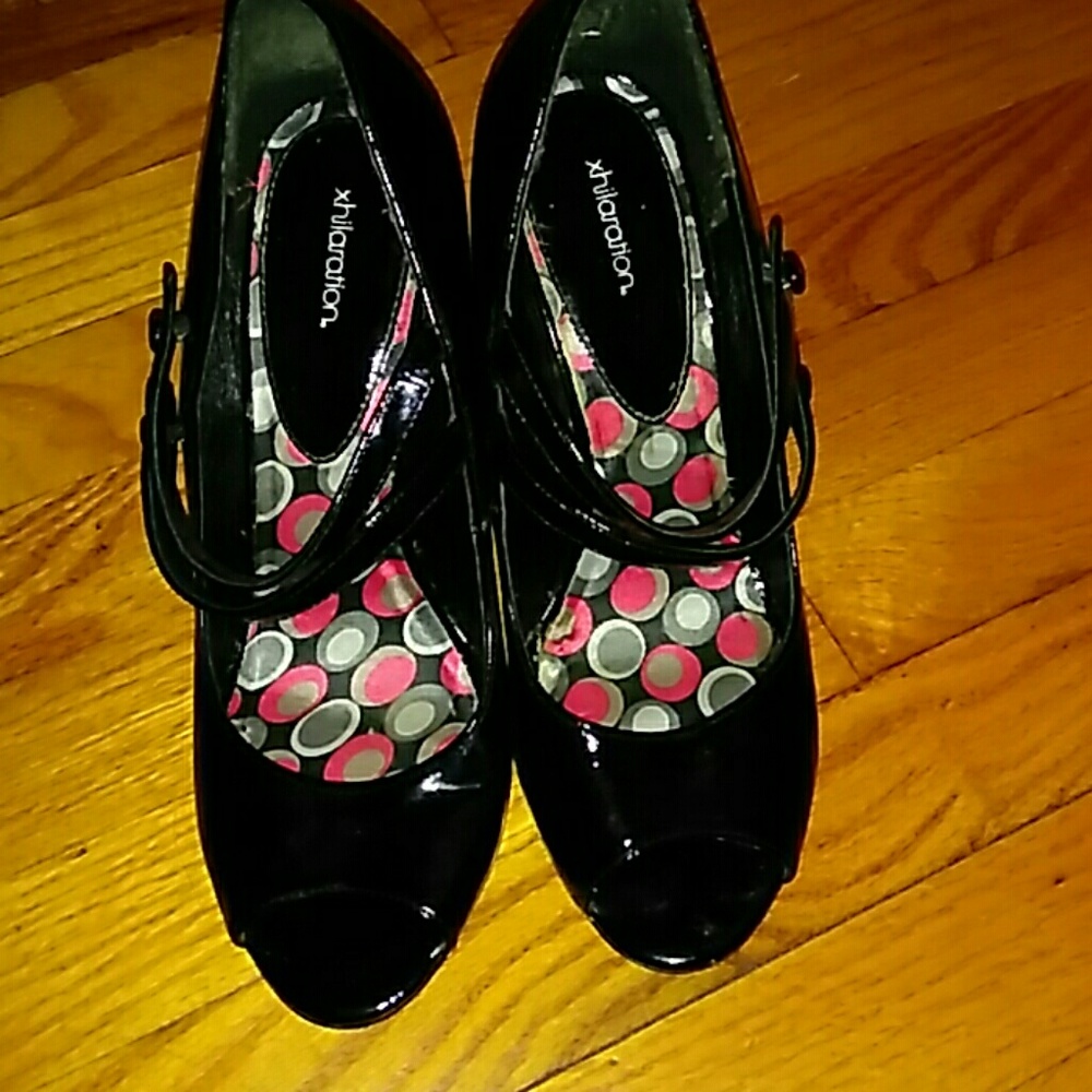 Black heels