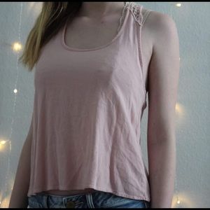 Pink tank top
