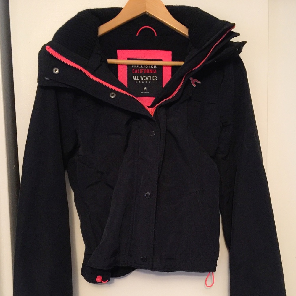 Navy Blue Jacket From Hollister!