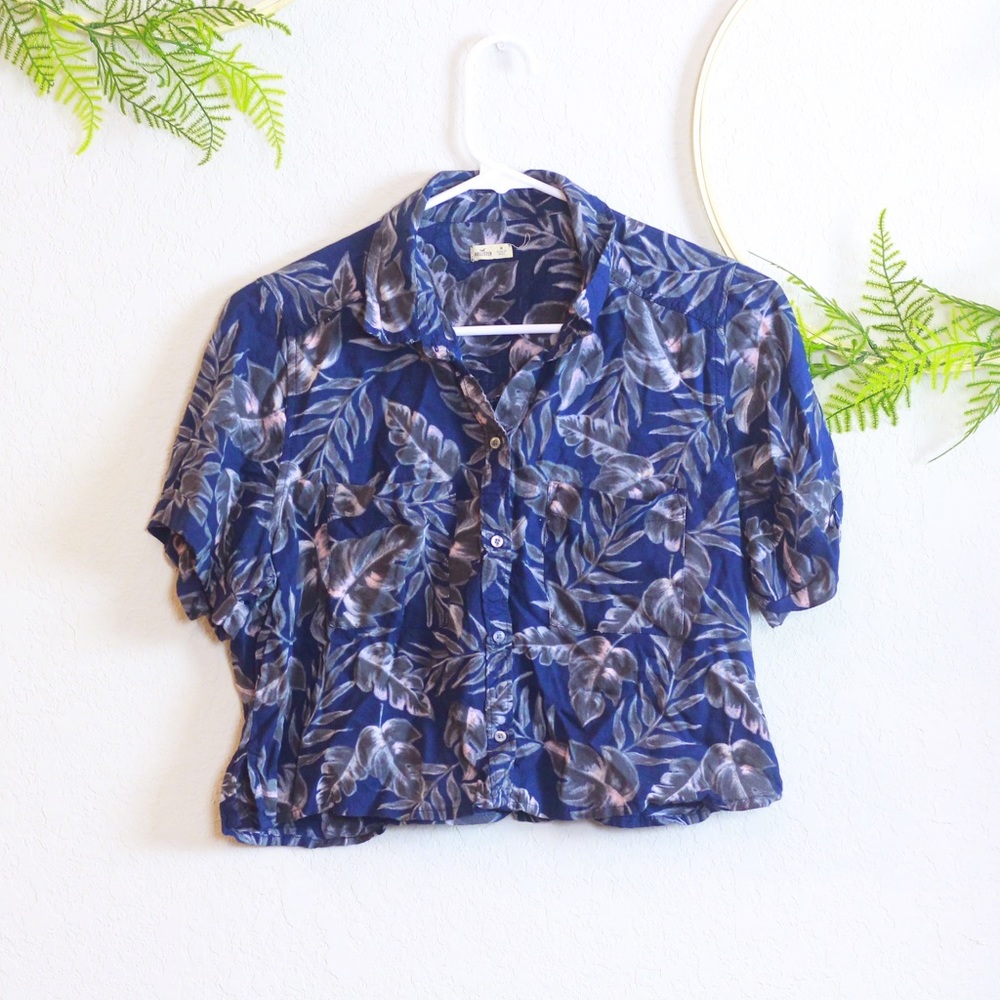Tropical Crop shirt 🌴