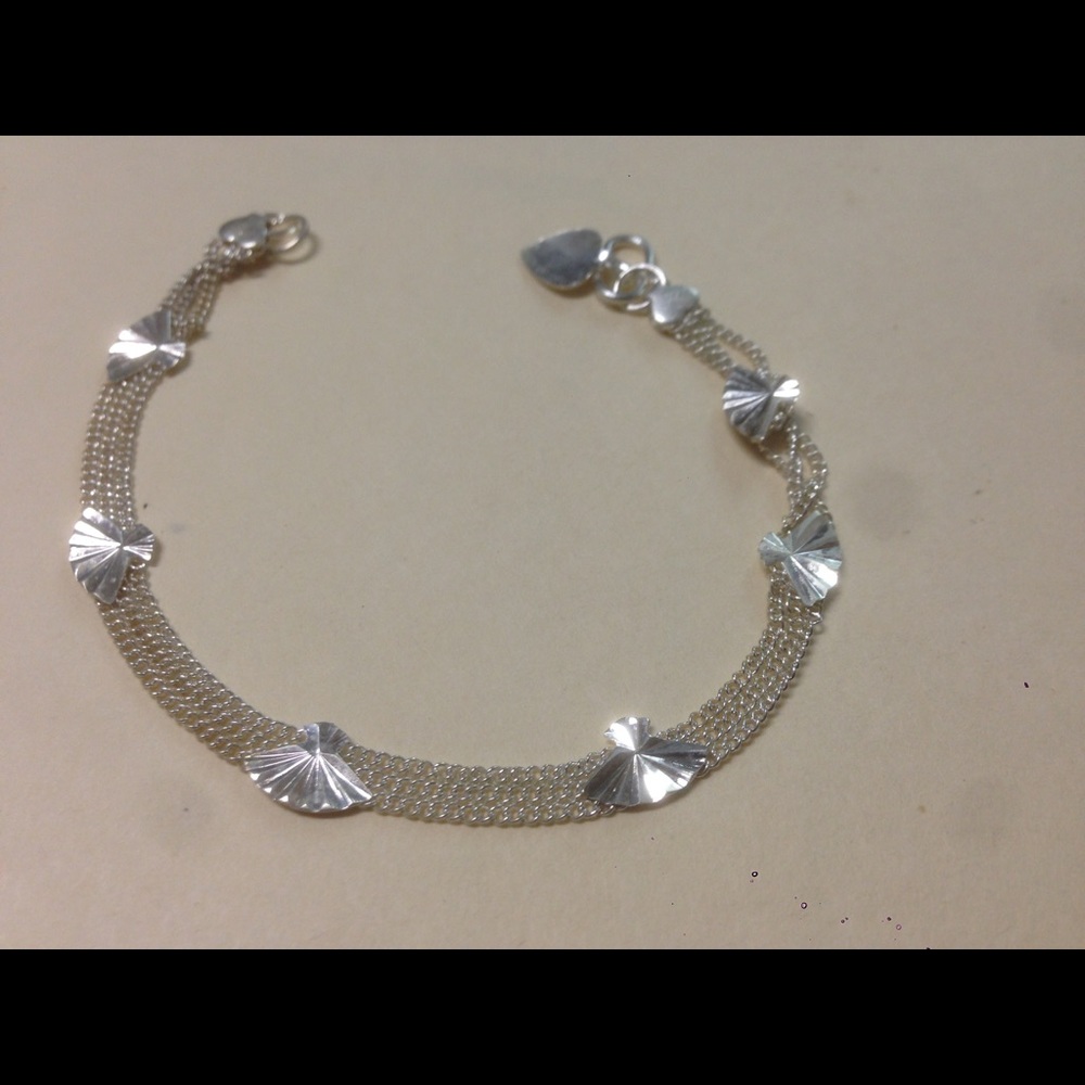 Sterling Silver bracelet fans