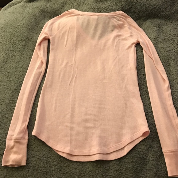 Victoria's Secret Pink Thermal Shirt - Picture 2 of 3