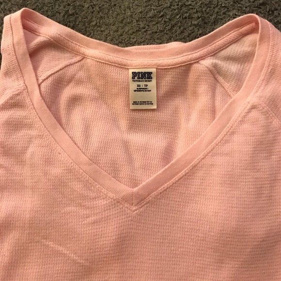 Victoria's Secret Pink Thermal Shirt - Picture 3 of 3