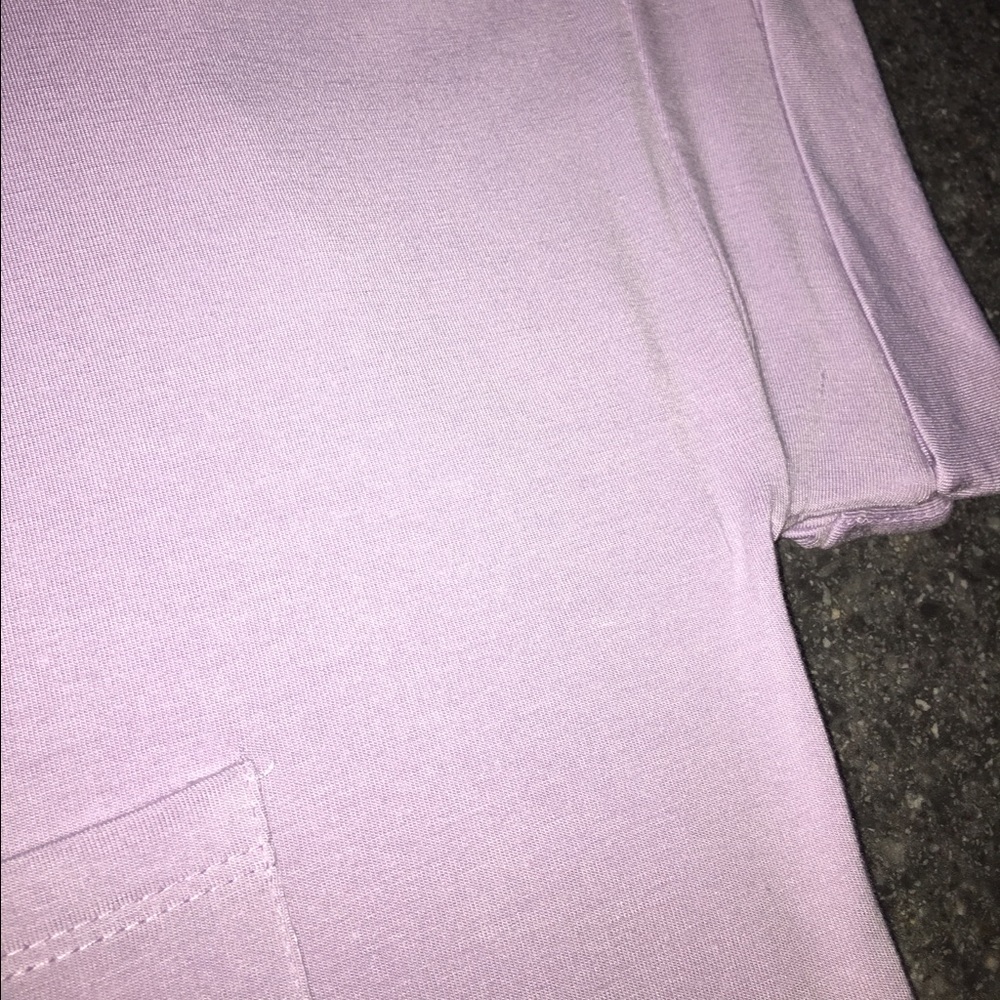 ๐ LAST // Lavender V-Neck Basic - Picture 5 of 7