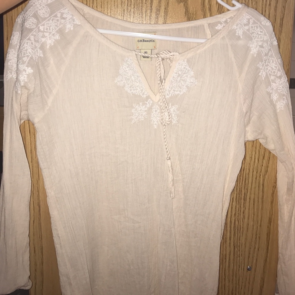 G.H. Bass and Co. Peasant Top XS
